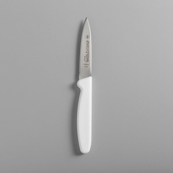Dexter-Russell 31611 Basics 3" White Straight Paring Knife – item 21031611