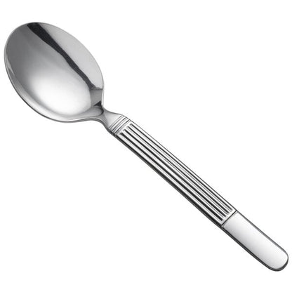 Oneida Athena B986SDEF 7 1/4" Oval Bowl Soup / Dessert Spoon – item 356B986SDEF image 2