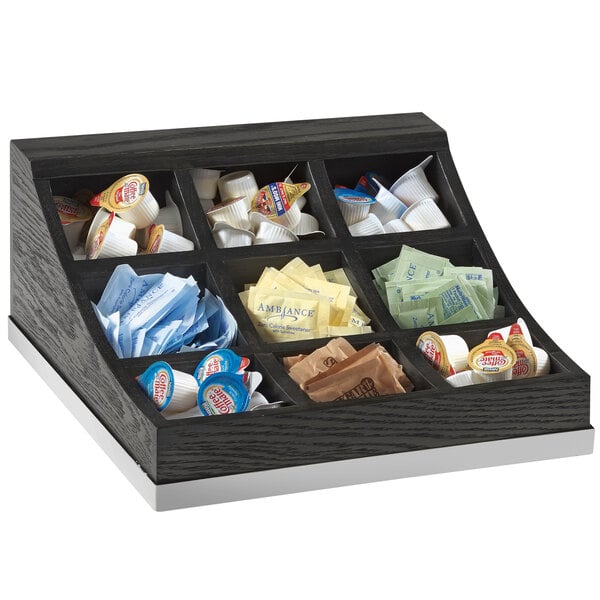 Cal-Mil Cinderwood Nine Compartment Condiment Organizer – item 211380187