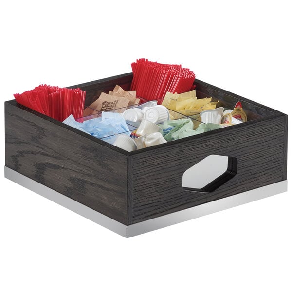 Cinderw Condiment Organizer w/ Removable Divider - 12" x 12" – item 211380987