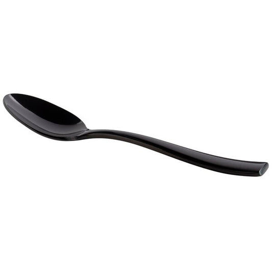 Bon Chef S3003B Manhattan 7 3/4" Black Soup / Dessert Spoon – item 201S3003B