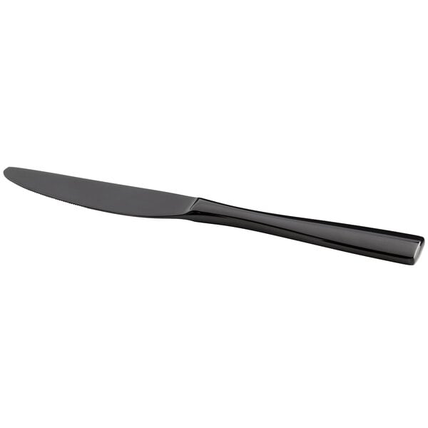 Bon Chef S3011B Manhattan 9" X-Heavy Black Dinner Knife – item 201S3011B