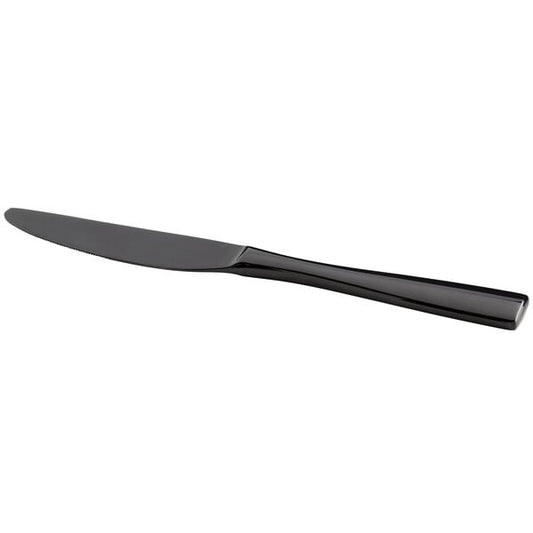 Bon Chef S3011B Manhattan 9" X-Heavy Black Dinner Knife – item 201S3011B