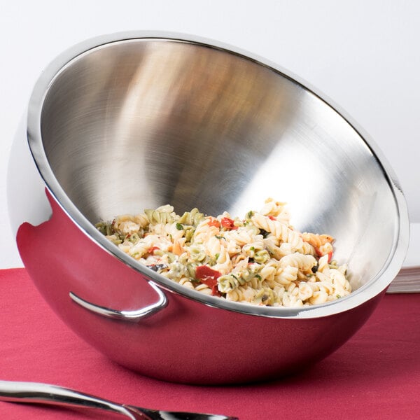 American Metalcraft 216 oz. Double Serving Bowl - Stainless – item 124AB13