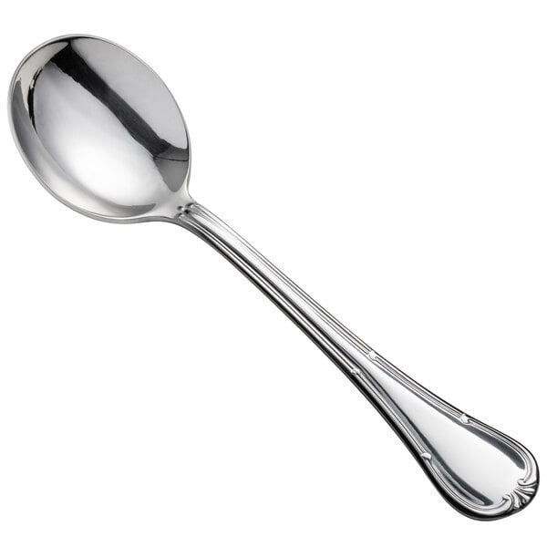 Oneida Titian B022SRBF 6 1/2" Heavy Round Bowl Soup Spoon – item 356B022SRBF image 2