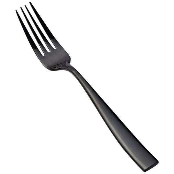 Bon Chef S3017B Manhattan 8 3/8" Black Dinner Fork – item 201S3017B image 2