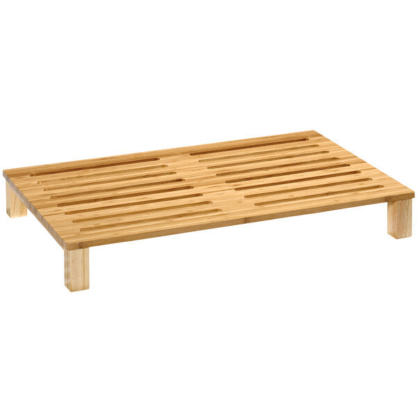 GET Enterprises BCB-SLOT-BAM Curator 20 1/2" Cutting Board – item 375BCBSLOTBA