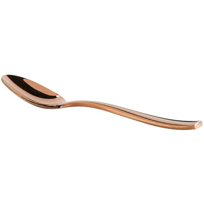 Bon Chef S3003RG Manhattan 7 3/4" Rose Gold Dessert Spoon – item 201S3003RG