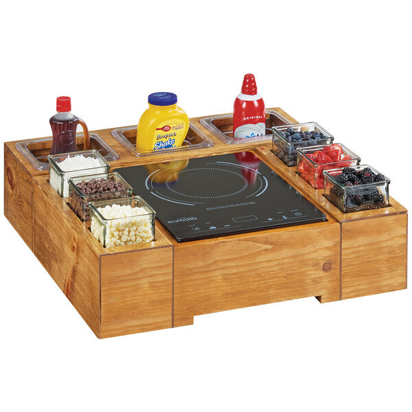 Mader Condiment Station 1/6 Size Pan Unit - 11 3/4" x 7 1/2" – item 2113837399 image 2