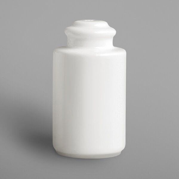 RAK Porcelain Banquet 3 15/16" Ivory Porcelain Pepper Shaker – item 772BAPS01