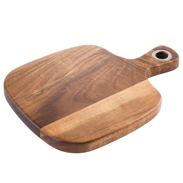 Tablecraft Acacia Wood Display Bread Board - 6" x 5 1/2" – item 808123480