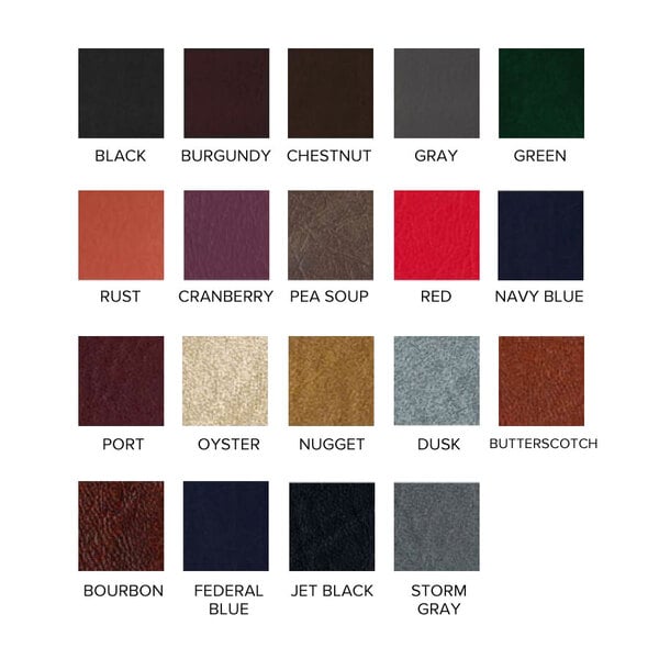 Chadwick Collection 8 1/2" x 11" Customizable Menu Cover – item 659CD930C image 2