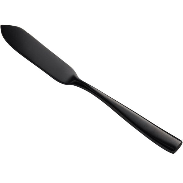 Bon Chef S3010B Manhattan 6 1/4" X-Heavy Black Butter Knife – item 201S3010B image 2