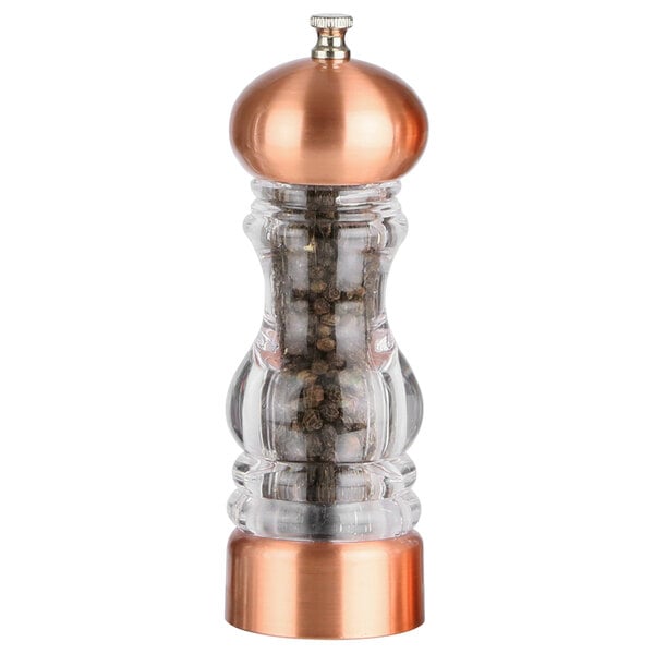 Chef Specialties 29185 7 1/2" Vanguard 2.0 Rose Pepper Mill – item 58229185