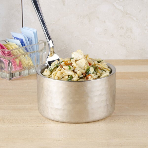 American Metalcraft 17 oz. Serving Bowl / Wine Coaster – item 124DWBH4