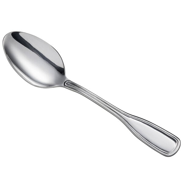 Acopa Saxton 7 7/16" Heavy Oval Bowl Dinner / Dessert Spoon – item 267350003