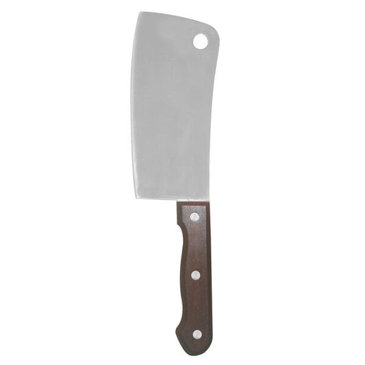 Thunder Group 6" Asian Cleaver w/ Riveted Wood Handle – item 407OW189