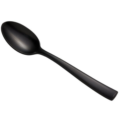 Bon Chef S3000BM Manhattan 6 1/2" Matte Black Teaspoon – item 201S3000BM image 2