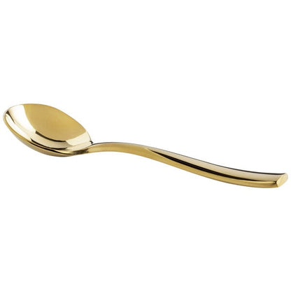 Bon Chef S3001G Manhattan 6 3/8" X-Heavy Gold Bouillon Spoon – item 201S3001G