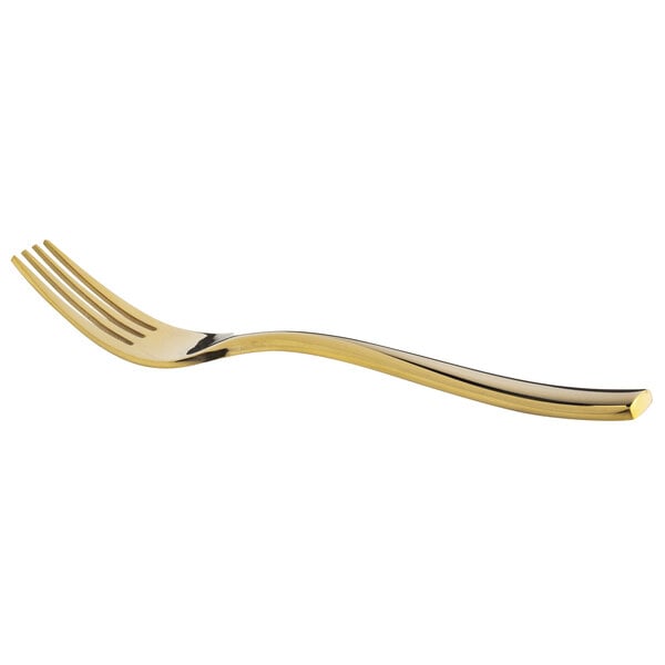 Bon Chef S3007G Manhattan 6 3/4" X-Heavy Gold Salad Fork – item 201S3007G