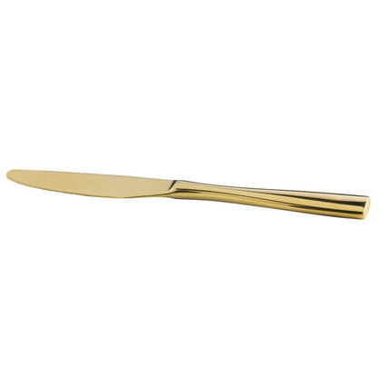 Bon Chef S3011G Manhattan 9" X-Heavy Gold Dinner Knife – item 201S3011G