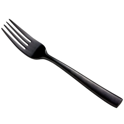 Bon Chef S3007BM Manhattan 6 3/4" Matte Black Salad Fork – item 201S3007BM image 2