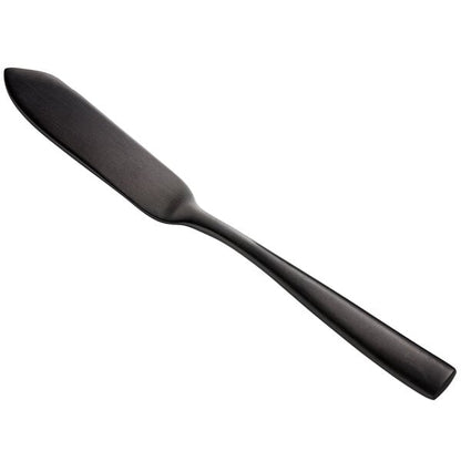 Bon Chef S3010BM Manhattan 6 1/4" Matte Black Butter Knife – item 201S3010BM image 2