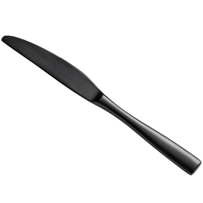 Bon Chef S3011BM Manhattan 9" Matte Black Dinner Knife – item 201S3011BM image 2
