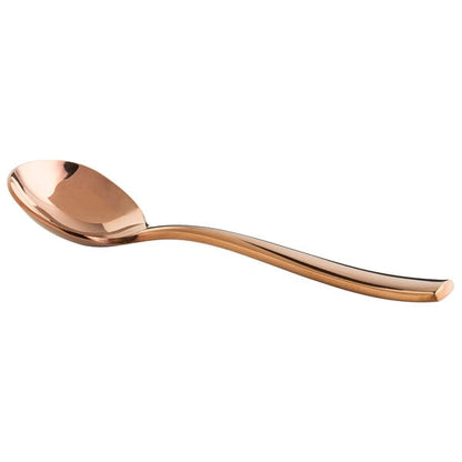 Bon Chef S3001RG Manhattan 6 3/8" Rose Gold Bouillon Spoon – item 201S3001RG