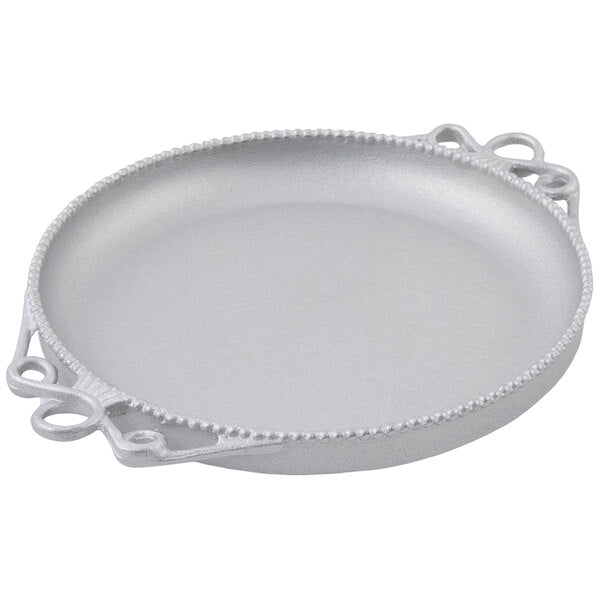 Bon Chef 2106P Bolero 14" Pewter-Glo Cast Serving Platter – item 2012106PG