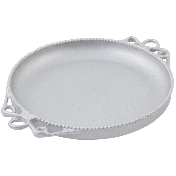 Bon Chef 2108P Bolero 18" Pewter-Glo Cast Serving Platter – item 2012108PG