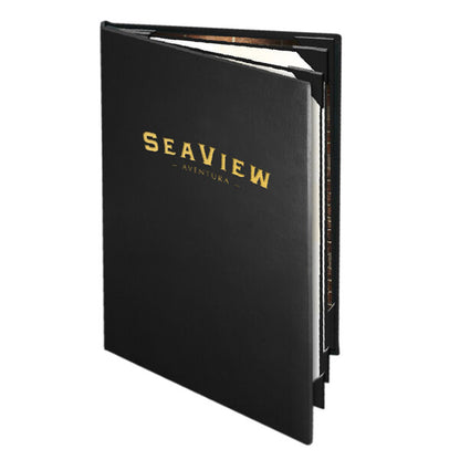 Chadwick Collection 5 1/2" x 11" Customizable Menu Cover – item 659CD960B