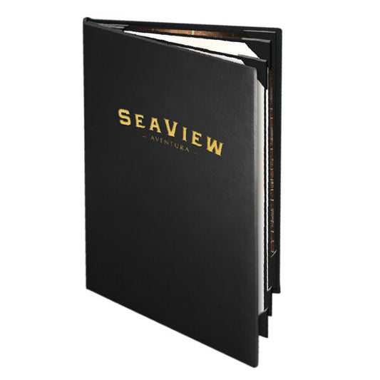 Chadwick Collection 5 1/2" x 11" Customizable Menu Cover – item 659CD960B