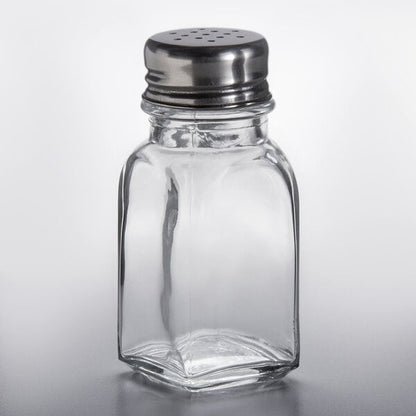 Anchor Hocking 90079 2 oz. Square Base Salt & Pepper Shaker – item 55090079