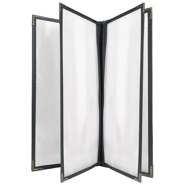 H. Risch, Inc. SEV-6V Seville 4 1/4" x 11" Menu Cover – item 759SEV6V41 image 2