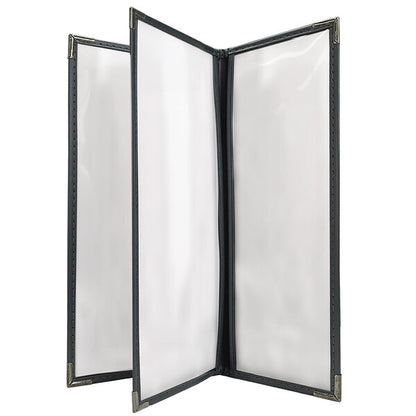 H. Risch, Inc. SEV-4V Seville 4 1/4" x 11" Menu Cover – item 759SEV4V41 image 2