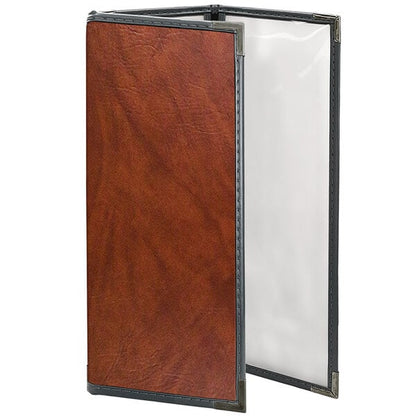 H. Risch, Inc. SEV-3V Seville 4 1/4" x 11" Menu Cover – item 759SEV3V41