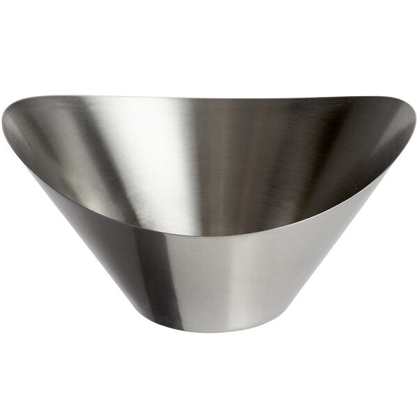 Libbey IB-1 10 oz. Polished Stainless Infinity Serving Bowl – item 959IB1