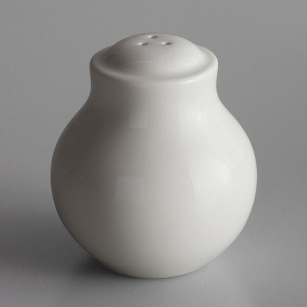 RAK Porcelain Anna 2 11/16" Ivory Porcelain Salt Shaker – item 772ANSS01