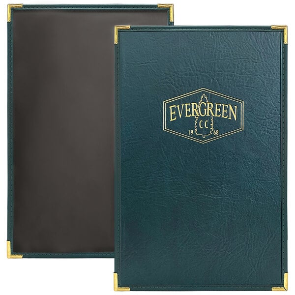 H. Risch, Inc. SEV-1V 11X17 Seville 11" x 17" Menu Cover – item 759SEV1V17 image 2