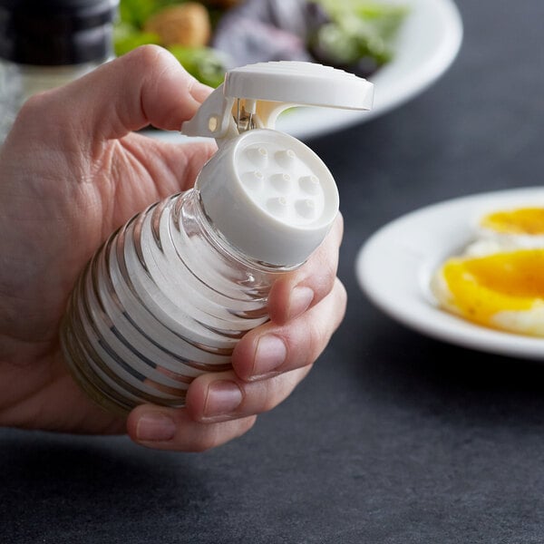 Tablecraft BH2MPW 2 oz. Beehive w/ Seasoning Shaker – item 808BH2MPW image 2