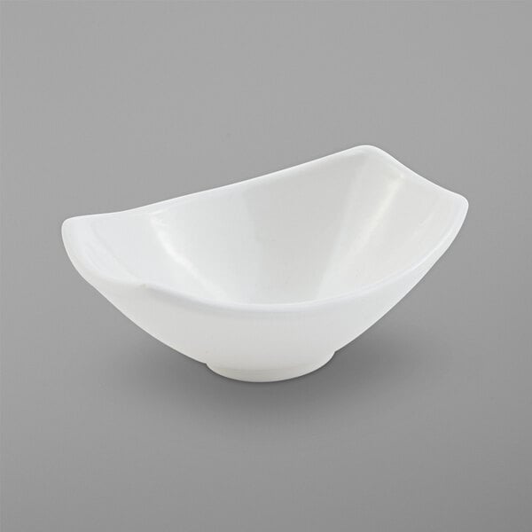 Bon Chef 2510PWHT Gondola 3 oz. White Serving Bowl – item 2012510PWHT
