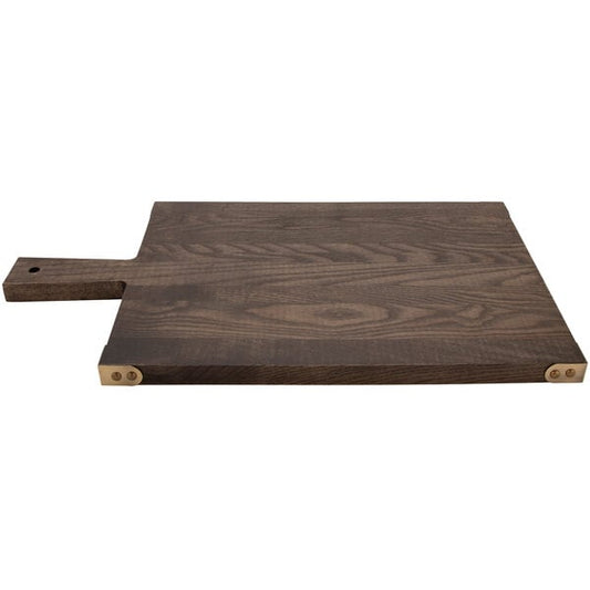 GET Taproot 13" x 9 1/2" Walled Ash Serving Board w/ Handle – item 375WD2ASH