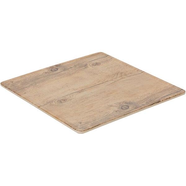 3 FinishesGET Madison Avenue 12" Square Cutting Board – item 375SB1212OW image 2