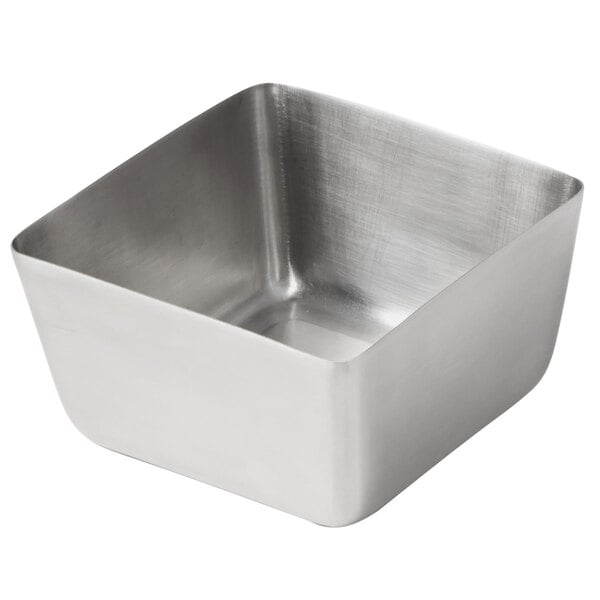 American Metalcraft 30 oz. Stainless Square Serving Bowl – item 124SSQ53 image 2