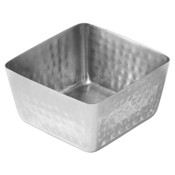 American Metalcraft 30 oz. Stainless Square Serving Bowl – item 124SSQH53 image 2
