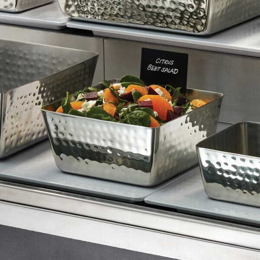 American Metalcraft 70 oz. Stainless Square Serving Bowl – item 124SSQH73