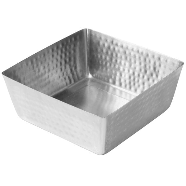American Metalcraft 146 oz. Stainless Square Serving Bowl – item 124SSQH94 image 2