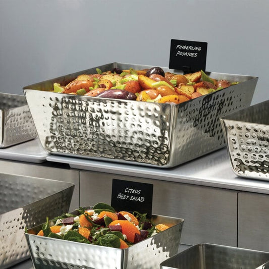 American Metalcraft 254 oz. Stainless Square Serving Bowl – item 124SSQH117