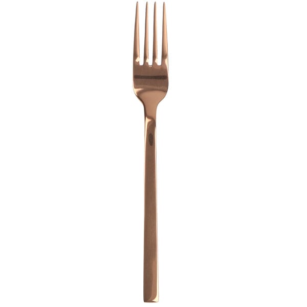 Walco Semi 7 3/8" Rose Gold X-Heavy Dinner Fork – item 935RG0905